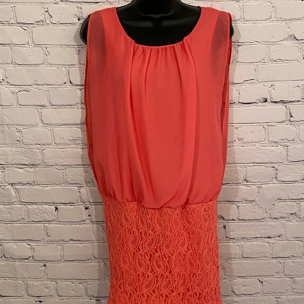 Coral Pink Dress